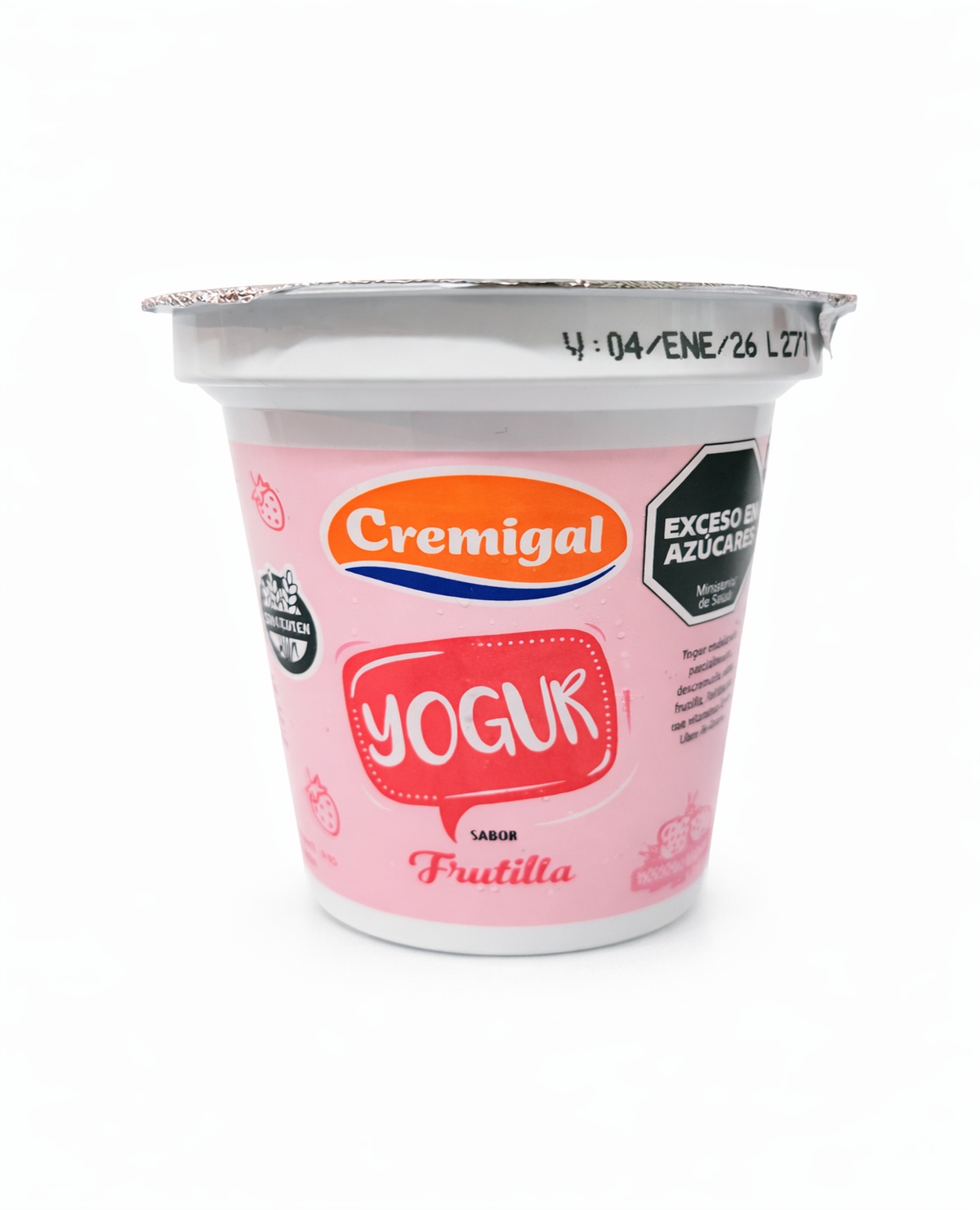 Yogur Cremigal Frutilla x 120 Gr